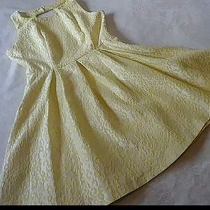 Gianni Bini Jacquard Leopard Fit and Flare Dress